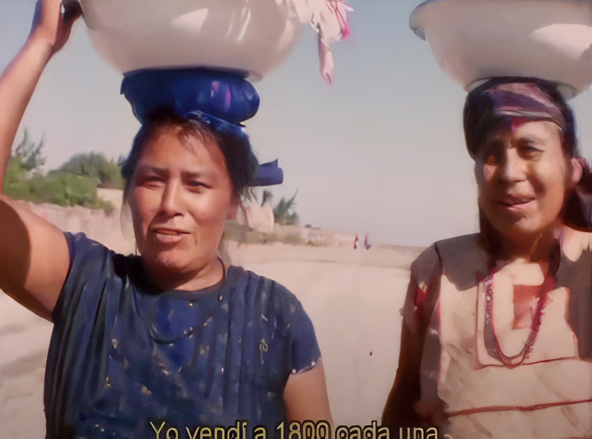 Leaw amangoch tinden nop Ikoods, Teófila Palafox, 1985. Fotograma.