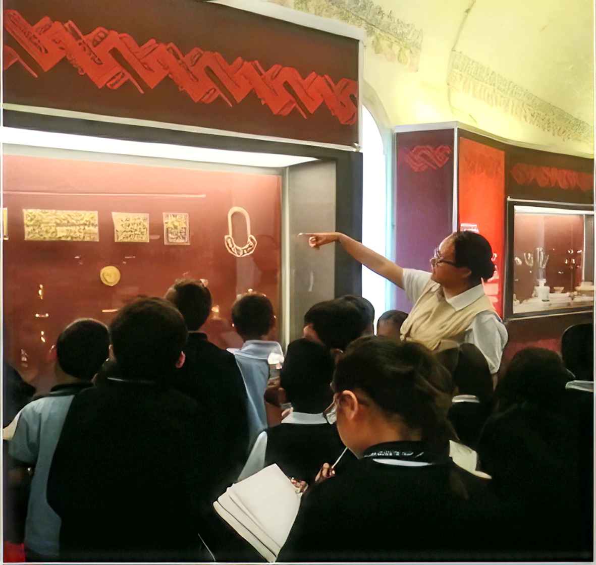 Visita guiada, Sala III. El Tesoro de la Tumba 7 de Monte Albán. Museo de las Culturas de Oaxaca.