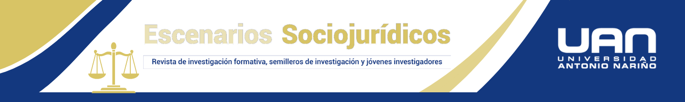 Revista Escenarios Socio jurídicos