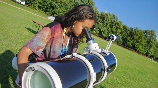 Maria Isabel Olarte participante Olimpiada colombiana Astronomía 